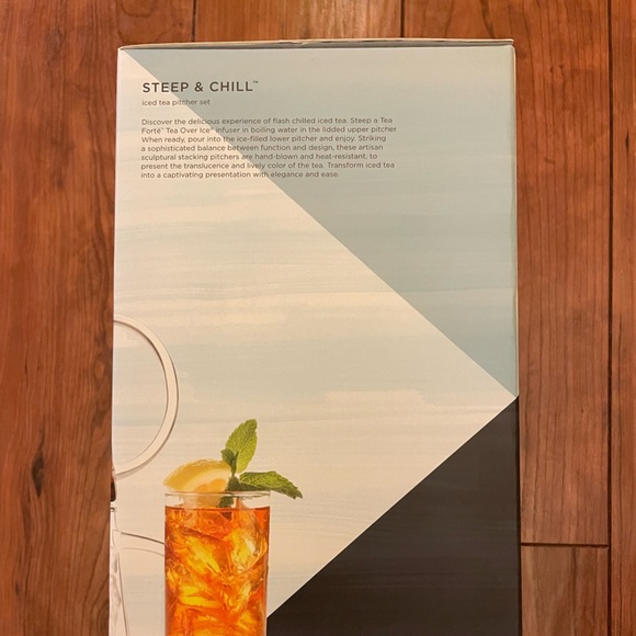 Tea Over Ice Iced Tea Pitcher Set - Clear - Picture 4 of 5